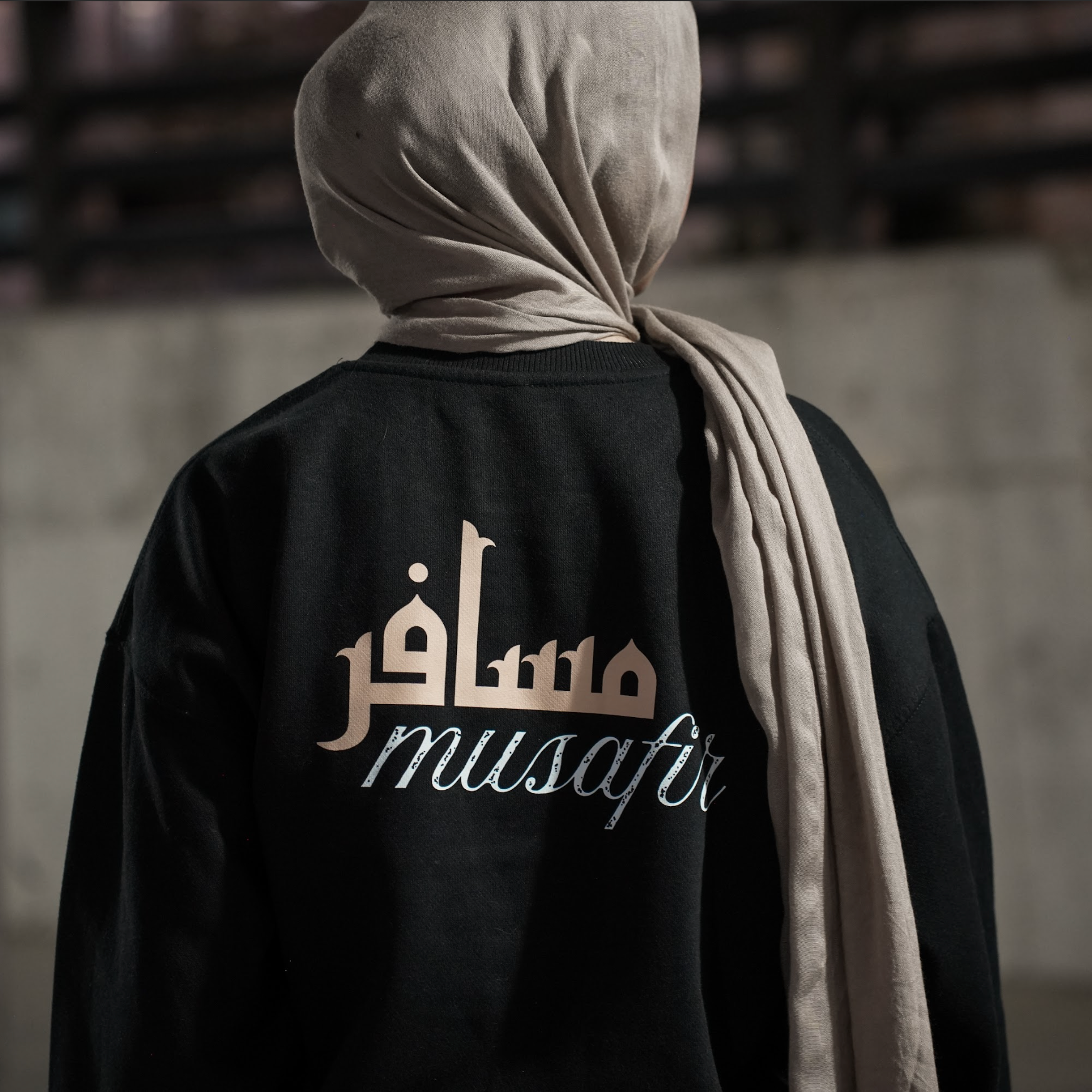 Maqsad Crewneck - Black