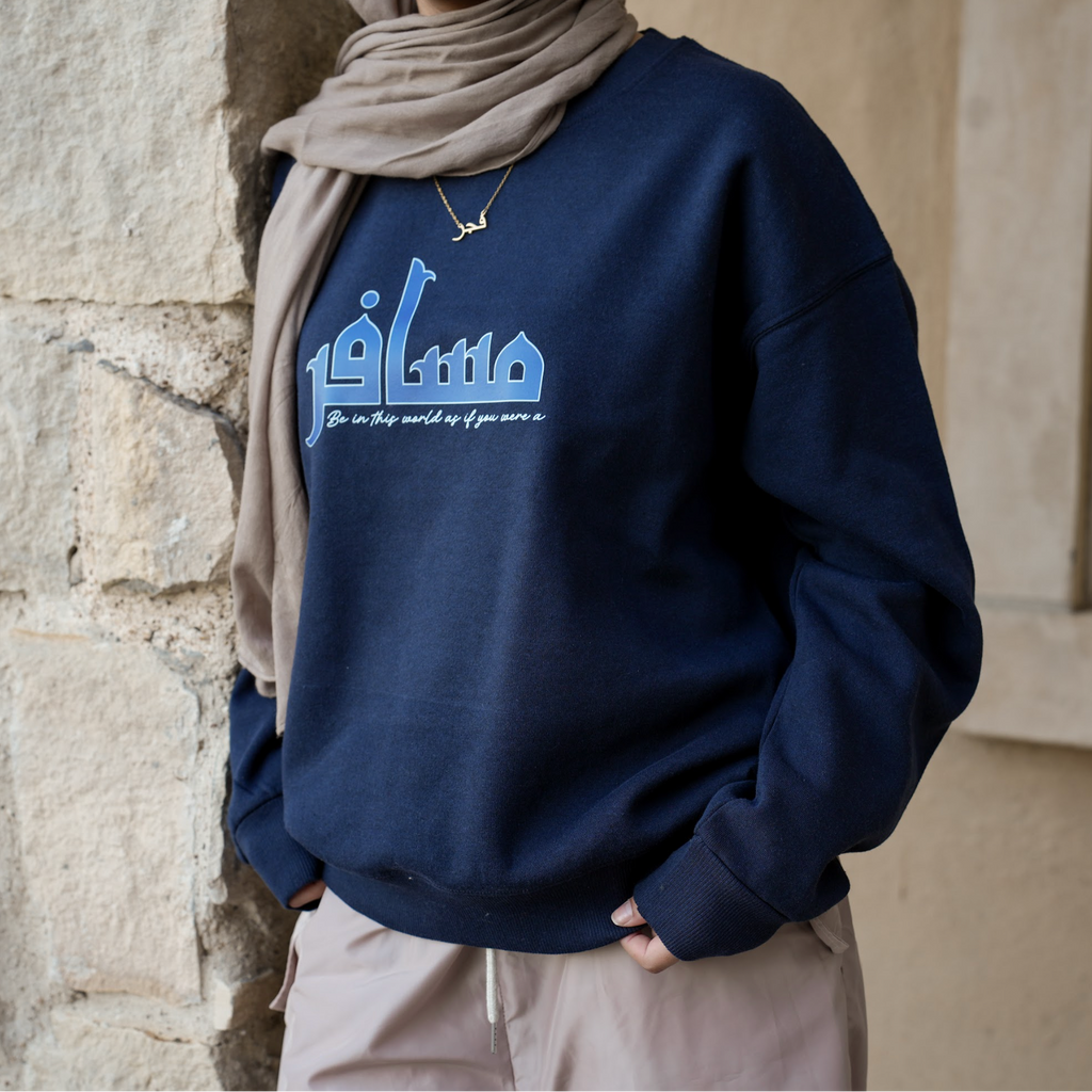 Musafir Crewneck - Blue