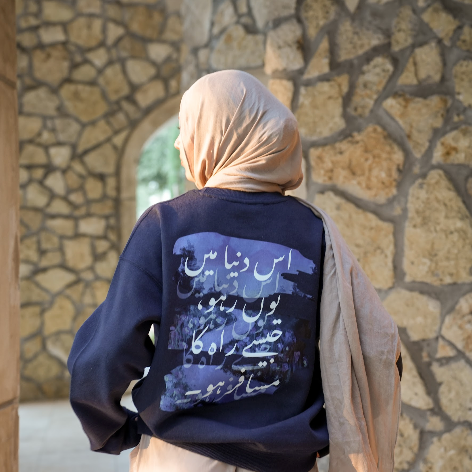 Musafir Crewneck - Blue