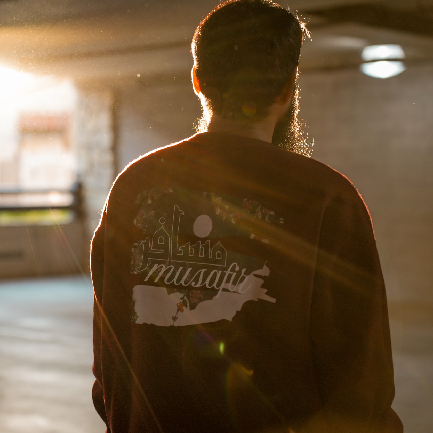 Musafir Crewneck - Maroon